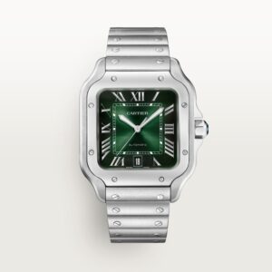 Cartier WSSA0062 Santos de Cartier Graduated Green Dial Large